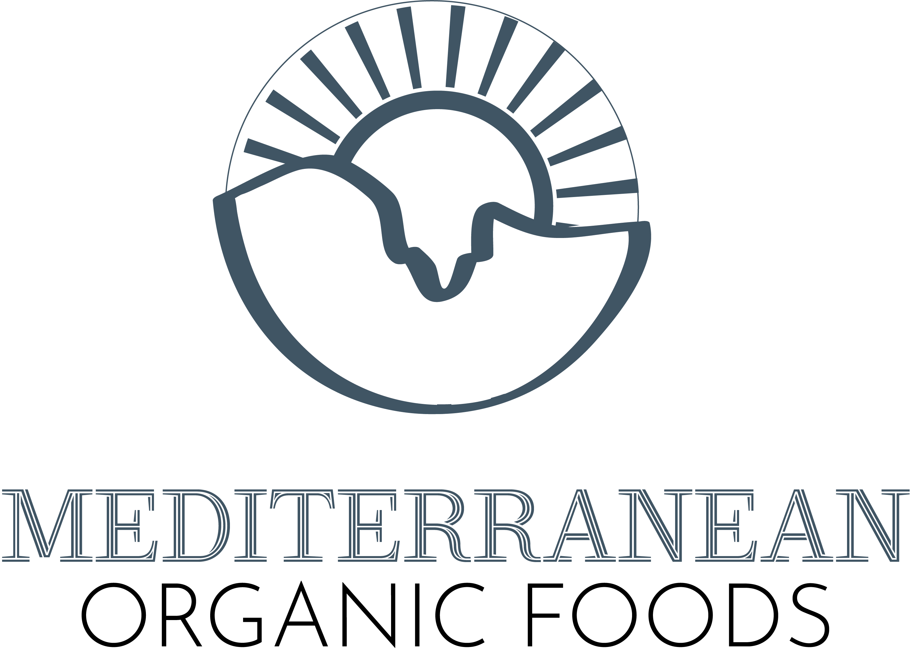 Mediterranean organic foods logo